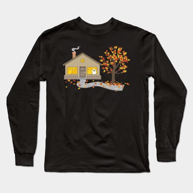 Spooky Season Long Sleeve T-Shirt by ayegowj